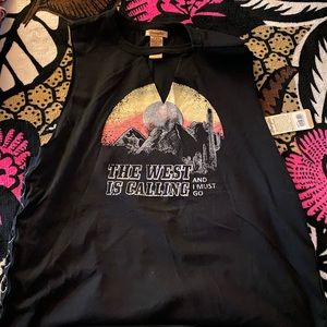 Wrangler Keyhole Tank Top